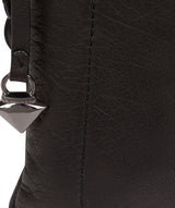 'Gainford' Black Leather Cross Body Bag image 7