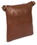'Gainford' Conker Brown Leather Cross-Body Bag image 5