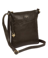 'Gainford' Olive Leather Cross Body Bag