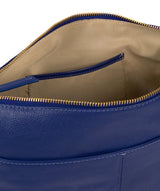 'Olivia' Mazarine Blue Leather Shoulder Bag image 5
