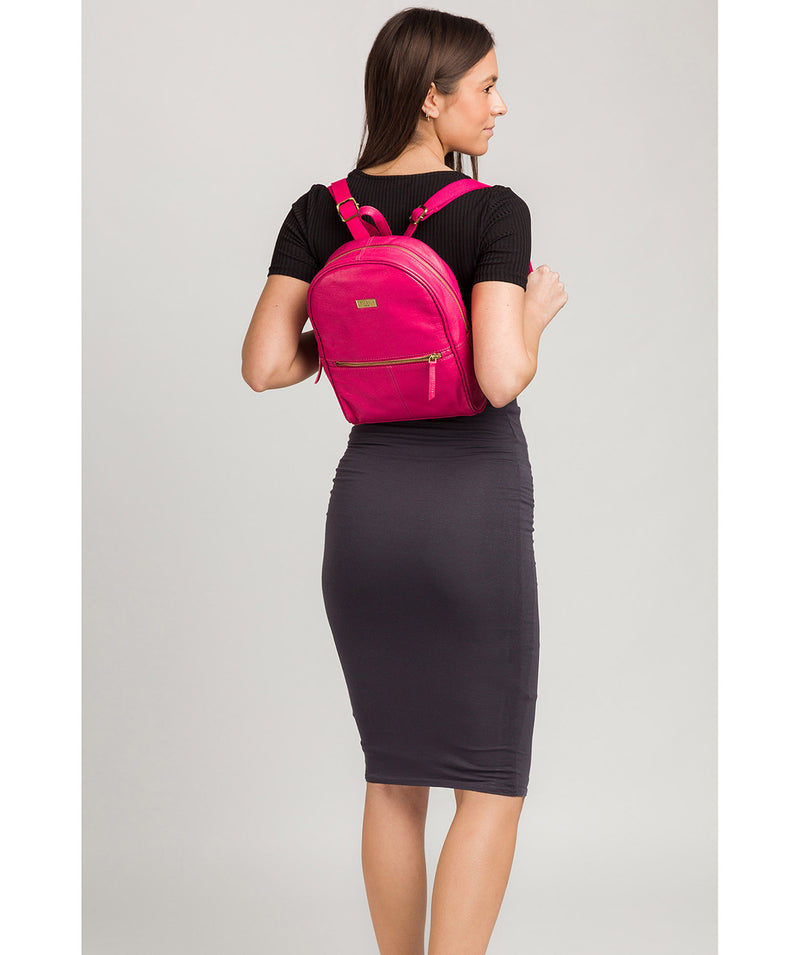 'Alyssa' Cabaret Leather Backpack  image 2