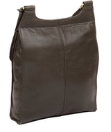 'Morgan' Olive Leather Cross Body Bag image 5