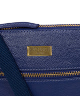 'Brooke' Mazarine Blue Leather Cross Body Bag image 6