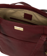 'Makayla' Ruby Red Leather Tote Bag image 4