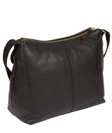 'Lily' Black Leather Cross Body Bag image 6