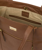 'Kimberly' Tan Leather Tote Bag image 4