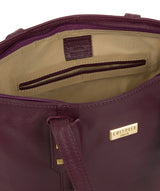 'Avery' Fig Leather Tote Bag image 4