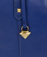 'Avery' Mazarine Blue Leather Tote Bag image 6