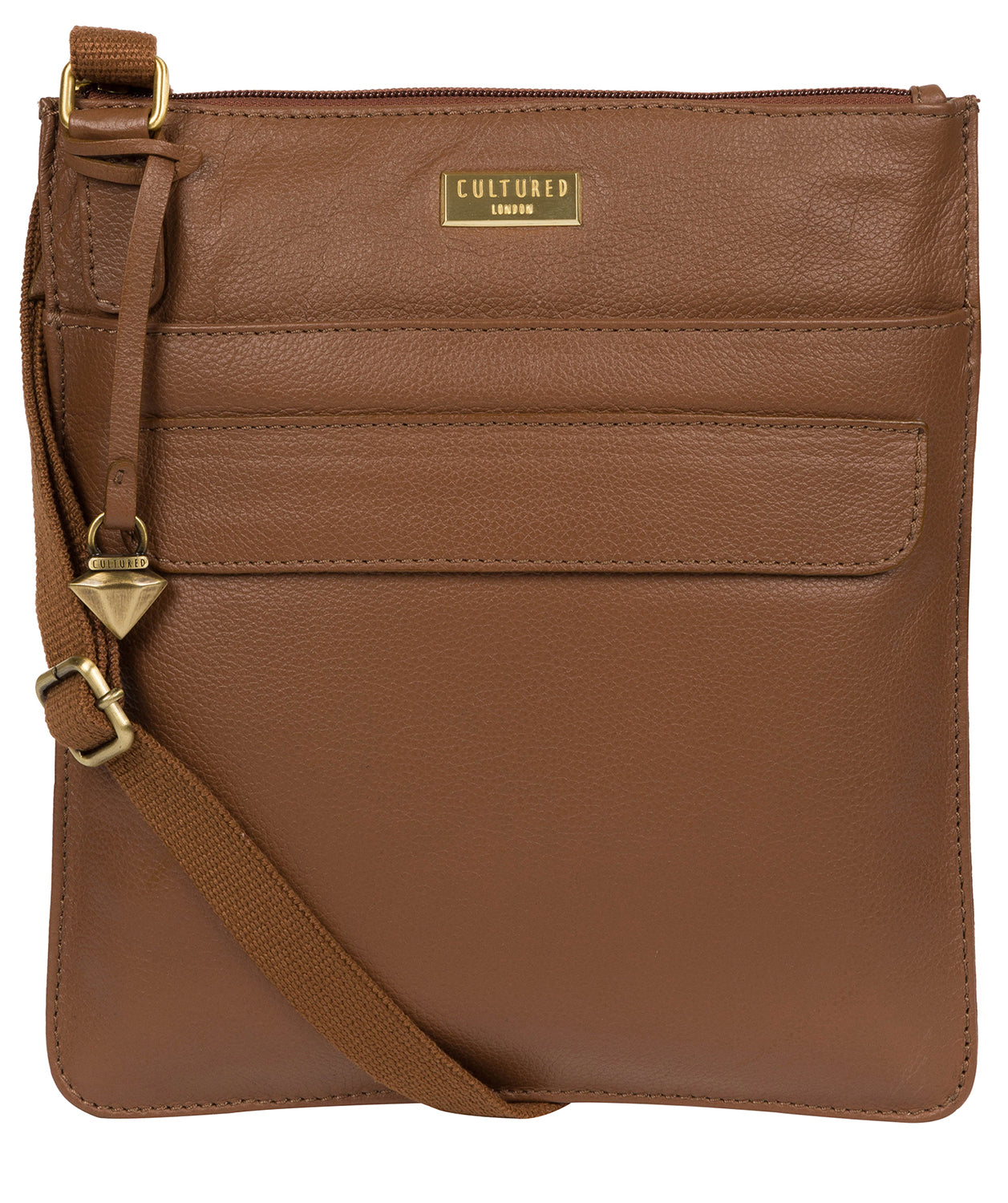 'Nevaeh' Tan Cross Body Bag image 1