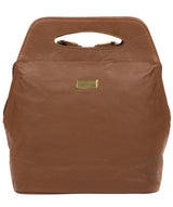 'Priya' Tan Leather Backpack  image 1