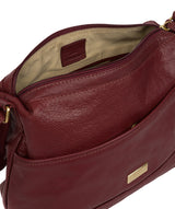 'Duana' Ruby Red Shoulder Bag