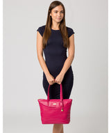 'Oriana' Cabaret Leather Tote Bag image 2