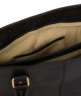 'Kiona' Black Leather Handbag image 5