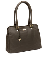 'Kiona' Olive Leather Handbag image 5