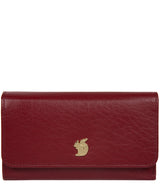 'Colleen' Deep Red Leather RFID Purse image 1