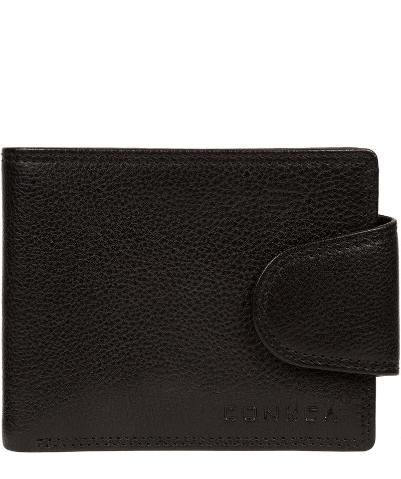 'Stewart' Black Leather Wallet image 1