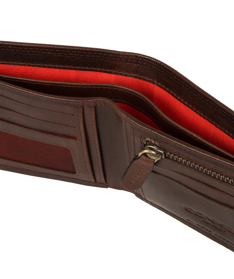 'Stewart' Brown Leather Wallet image 5