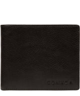 'Elba' Black Leather Wallet image 1