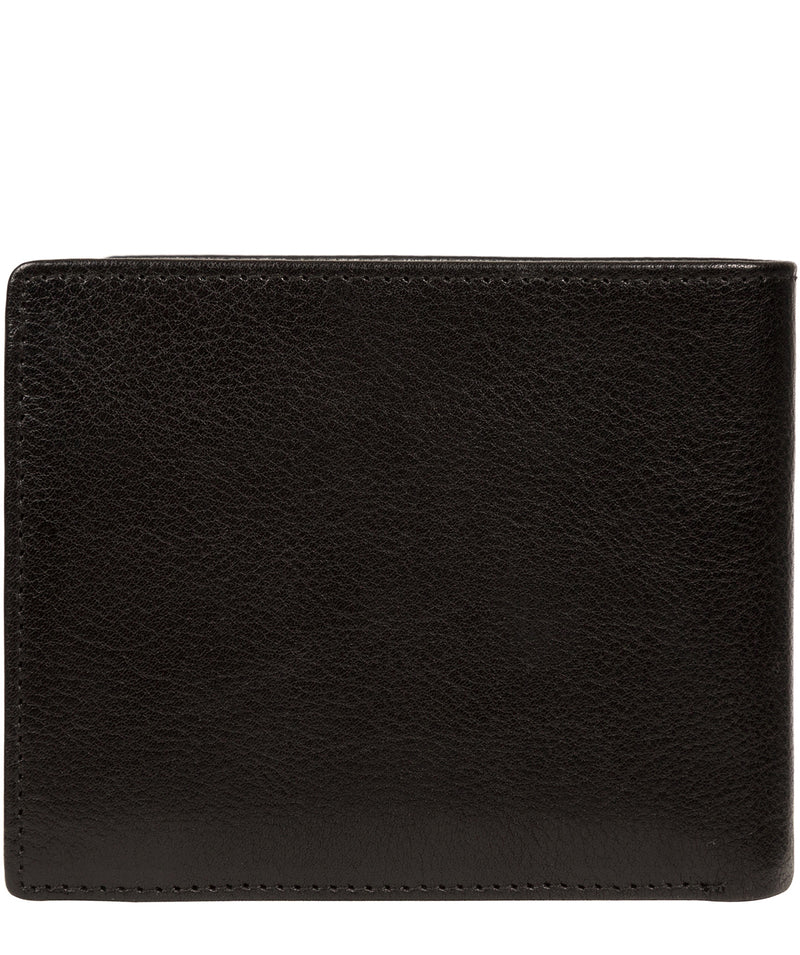 'Elba' Black Leather Wallet image 6