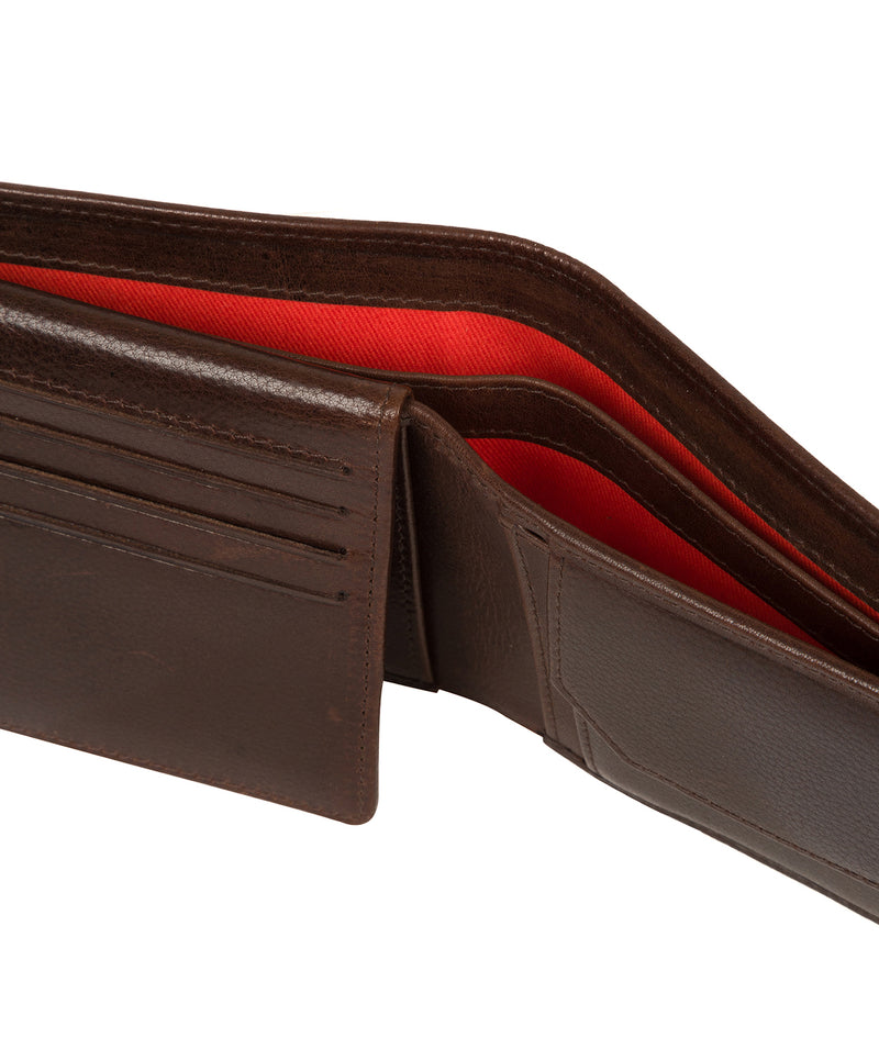 'Elba' Brown Leather Wallet image 5