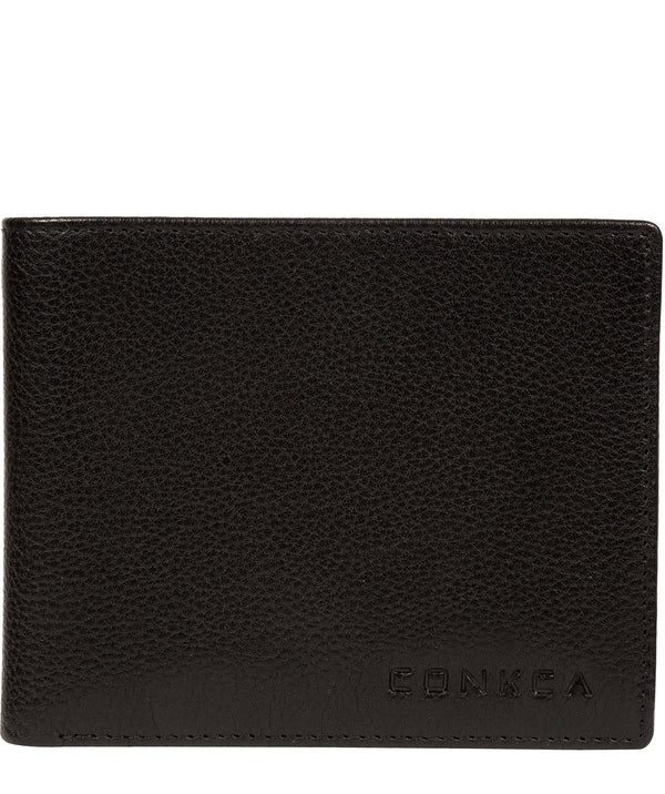 'Kingsley' Black Leather Wallet image 1