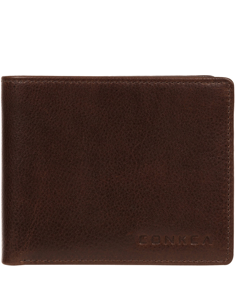 'Kingsley' Brown Leather Wallet image 1