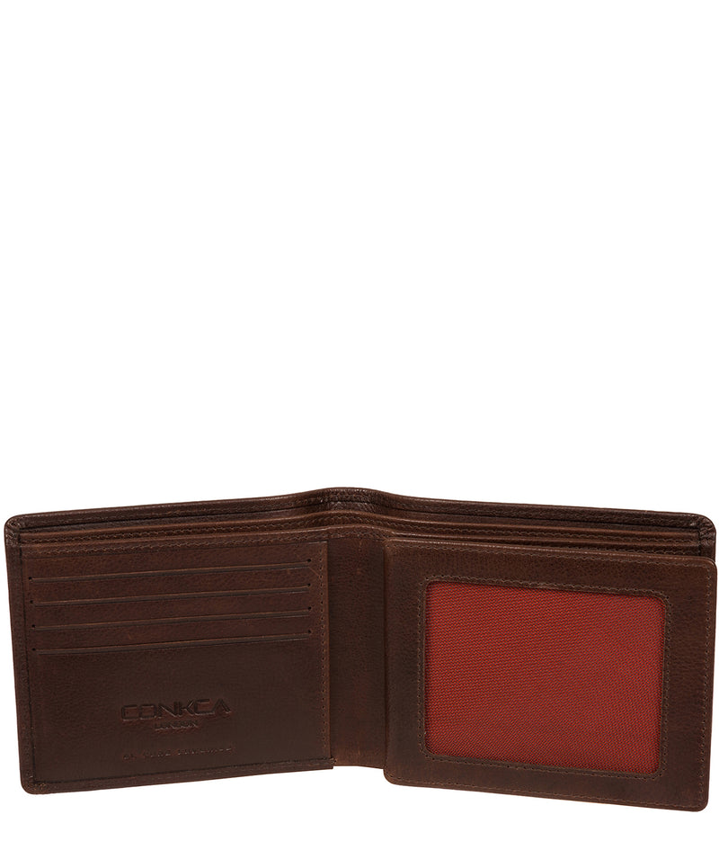 'Kingsley' Brown Leather Wallet image 5