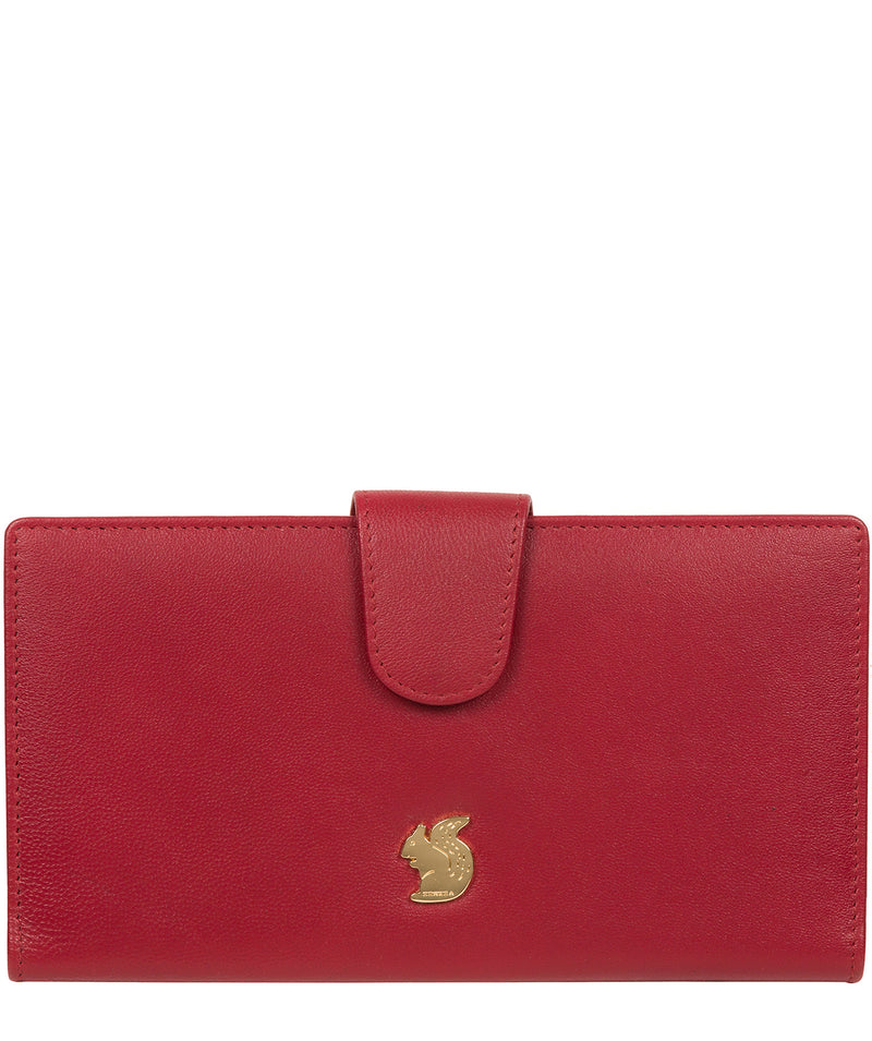 'Kaif' Red Leather Purse image 1