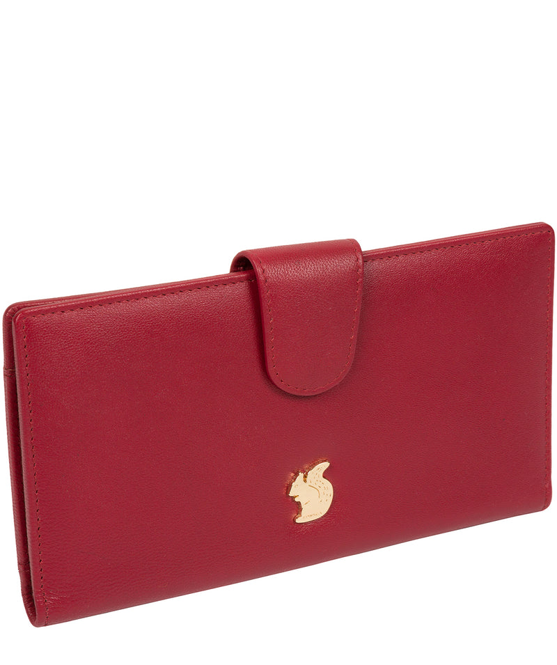 'Kaif' Red Leather Purse image 3