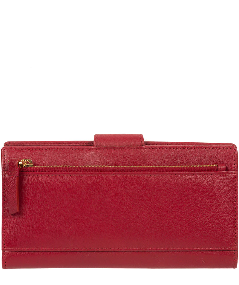'Kaif' Red Leather Purse image 6