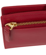'Kaif' Red Leather Purse image 7
