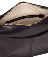 'Aurora' Navy Leather Cross Body Bag