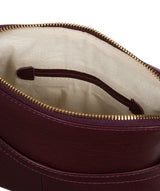 'Dainty' Plum, Blush & Orchid Leather Cross Body Bag