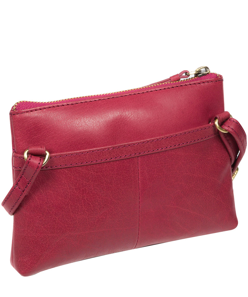 'Sweetie' Orchid Leather Cross Body Bag