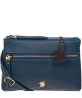 'Sweetie' Snorkel Blue Leather Cross Body Bag