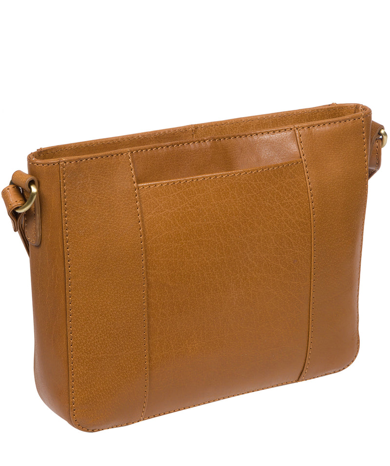 Tan Leather Crossbody Bag 'Eski' by Conkca London Pure Luxuries London