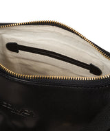 'Little Kristin' Black Leather Shoulder Bag