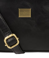 'Rivoli' Italian-Inspired Black Leather Cross Body Bag image 7