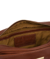 'Rivoli' Italian-Inspired Chestnut Leather Cross Body Bag image 4