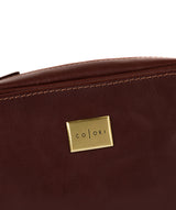 'Rivoli' Italian-Inspired Brown Leather Cross Body Bag