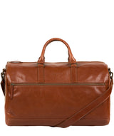 'Lucca' Italian-Inspired Chestnut Leather Holdall image 1