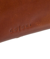 'Pirlo' Italian-Inspired Chestnut Leather Document Case Pure Luxuries London