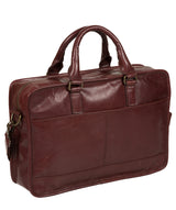 'Travisso' Italian Brown Leather Work Bag