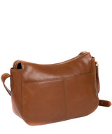 'Enna' Italian Inspired Tan Leather Bag image 4