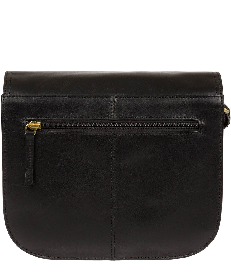 'Empoli' Italian-Inspired Black Leather Cross-Body Bag
 image 3