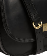 'Empoli' Italian-Inspired Black Leather Cross-Body Bag
 image 6