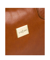 'Arona' Italian Tan Leather Handbag