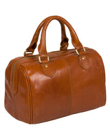 'Arona' Italian Tan Leather Handbag