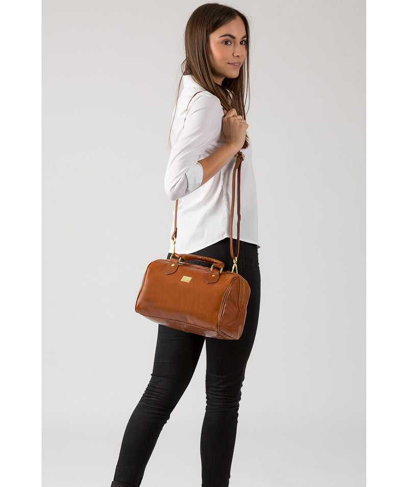 'Arona' Italian Tan Leather Handbag
 image 2