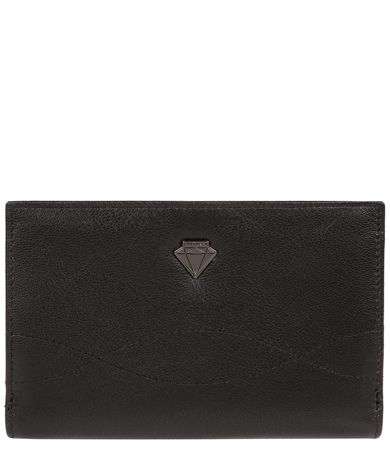 'Stow' Black Leather Purse image 1